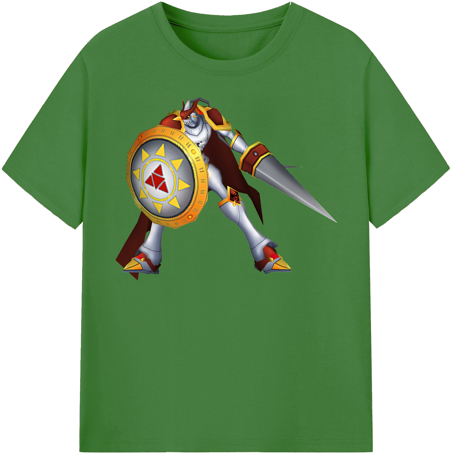 （画像用） Digimon デジタルモンスター/デジモン レディースカジュアルプリントTシャツ（綿100％）